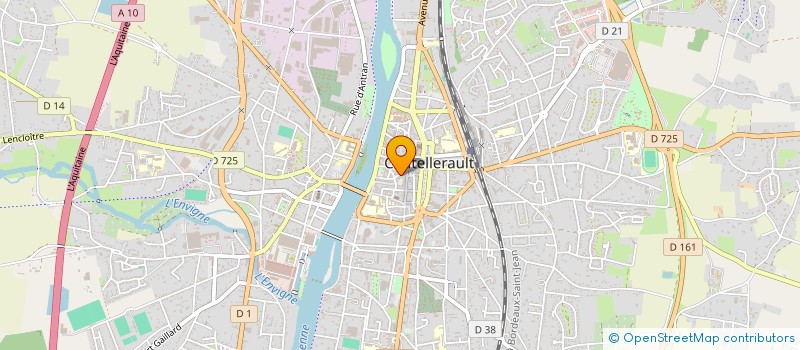 localisation de l'entreprise MADAME SUZANNE LACROIX à CHATELLERAULT