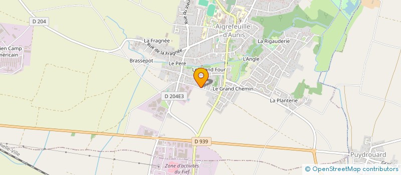 localisation de l'entreprise MADAME SUZANNE LAFFISSE à AIGREFEUILLE-D'AUNIS