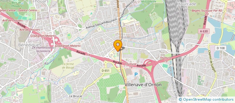 localisation de l'entreprise MADAME SUZANNE LAGRENET à VILLENAVE-D'ORNON