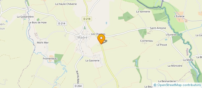 localisation de l'entreprise MADAME SUZANNE LANOE à MADRE