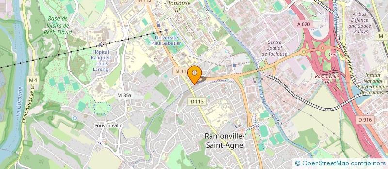 localisation de l'entreprise MADAME SUZANNE LARTIGUE  TOULOUSE