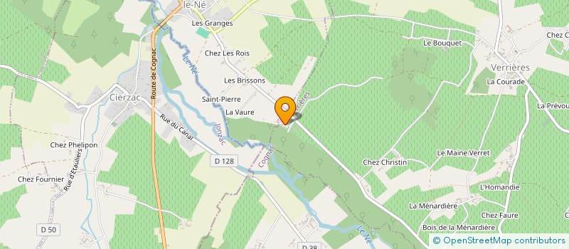 localisation de l'entreprise MADAME SUZANNE LASCOUX à VERRIERES