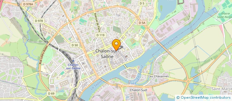 localisation de l'entreprise MADAME SUZANNE LAVAUX à CHALON-SUR-SAONE