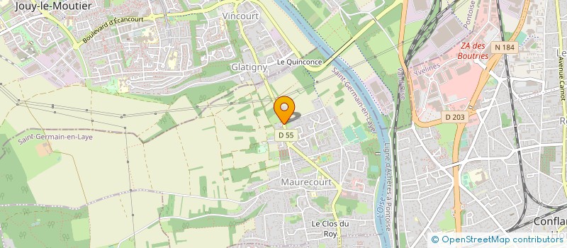 localisation de l'entreprise MADAME SUZANNE LE GOFF à MAURECOURT