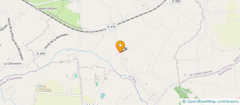 localisation de l'entreprise MADAME SUZANNE LEBRETON  LE TANU