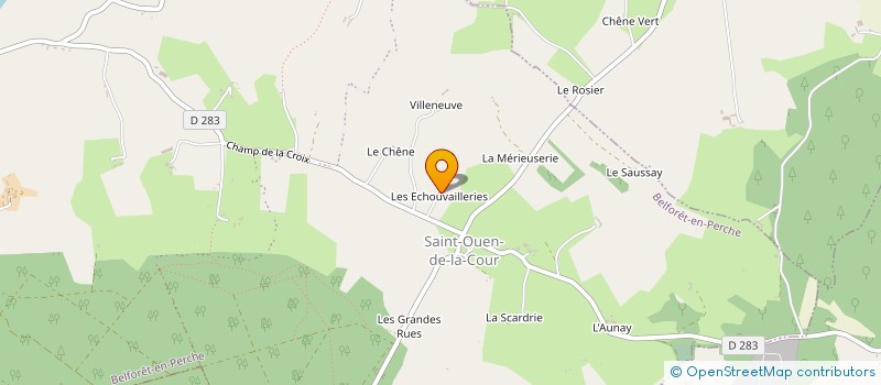 localisation de l'entreprise MADAME SUZANNE LEJARD à BELFORET-EN-PERCHE