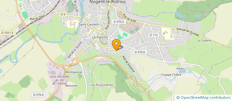 localisation de l'entreprise MADAME SUZANNE LEVIER à NOGENT-LE-ROTROU