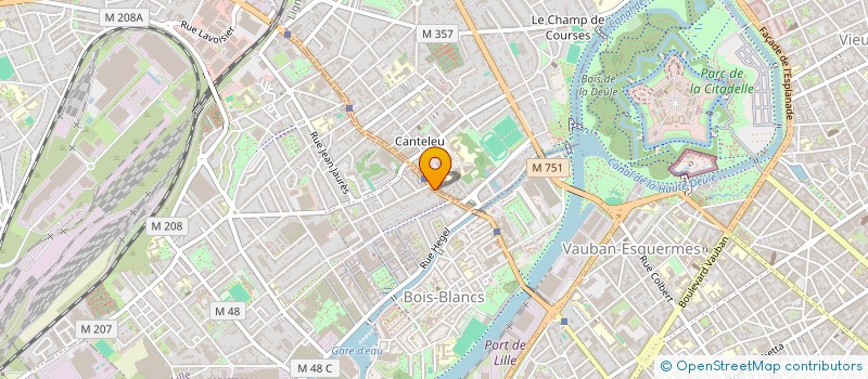 localisation de l'entreprise MADAME SUZANNE LORTHOY à LILLE