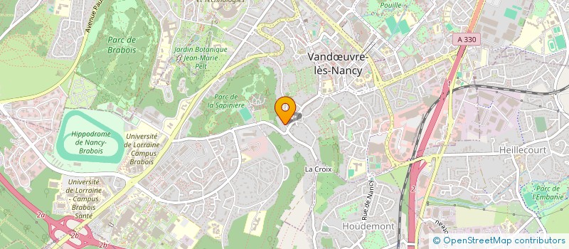 localisation de l'entreprise MADAME SUZANNE MAIRE  VANDUVRE-LES-NANCY