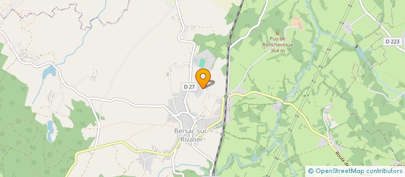 localisation de l'entreprise MADAME SUZANNE MALOUVIER à BERSAC-SUR-RIVALIER