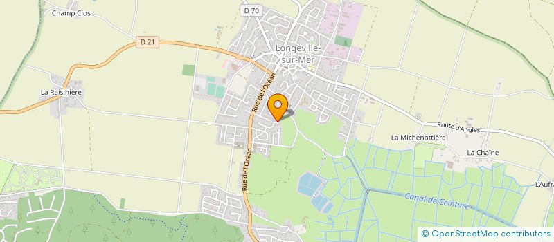 localisation de l'entreprise MADAME SUZANNE MANDIN  LONGEVILLE-SUR-MER
