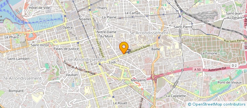 localisation de l'entreprise MADAME SUZANNE MARTIN à MARSEILLE