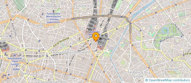 localisation de l'entreprise MADAME SUZANNE MARTIN  PARIS