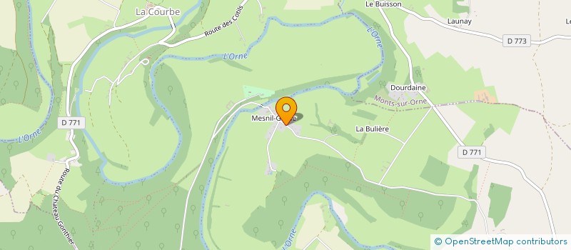 localisation de l'entreprise MADAME SUZANNE MAUDUIT à ECOUCHE-LES-VALLEES