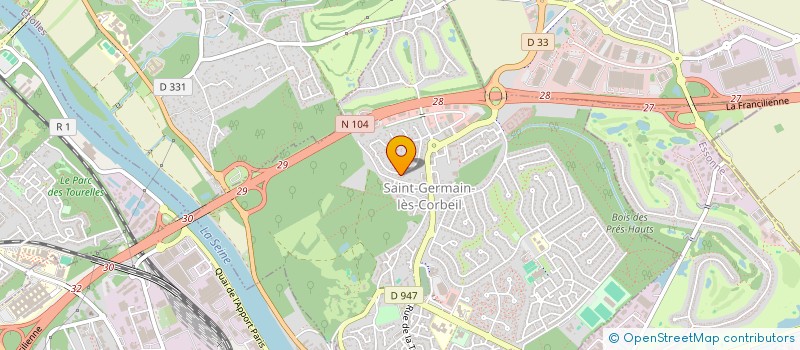 localisation de l'entreprise MADAME SUZANNE MAZUC à SAINT-GERMAIN-LES-CORBEIL