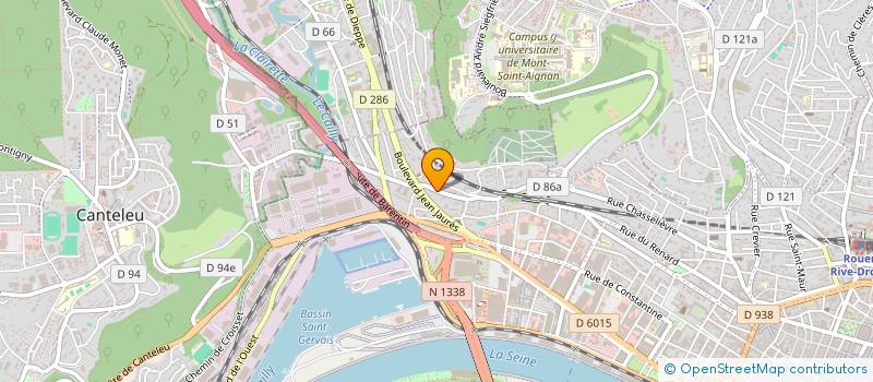 localisation de l'entreprise MADAME SUZANNE MENDY à ROUEN