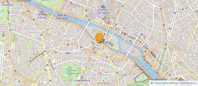 localisation de l'entreprise MADAME SUZANNE MICHEL à PARIS
