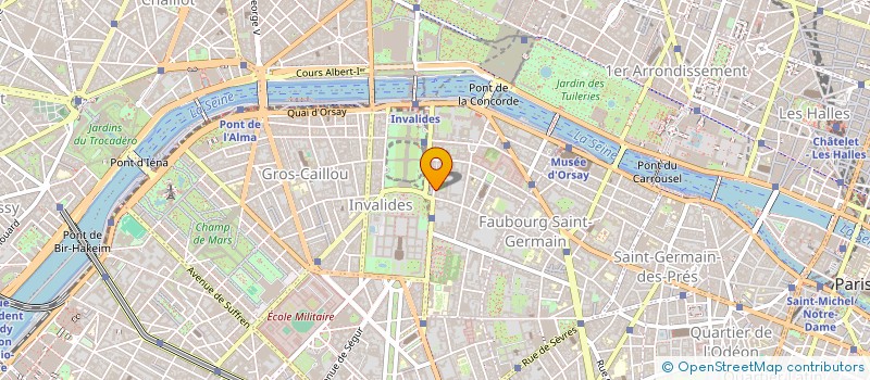 localisation de l'entreprise MADAME SUZANNE MILLOT  PARIS