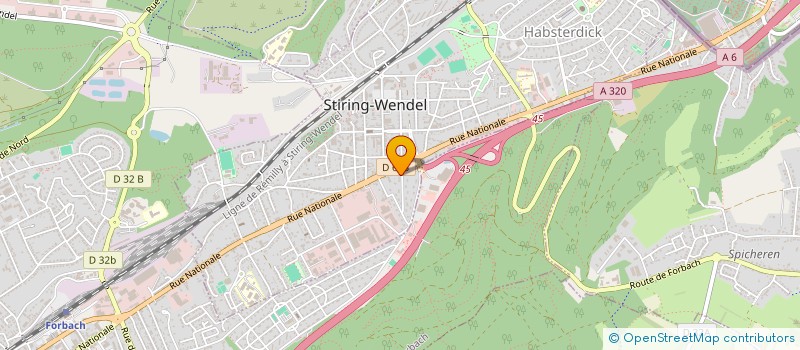 localisation de l'entreprise MADAME SUZANNE MOG  STIRING-WENDEL