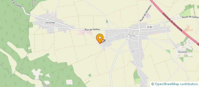 localisation de l'entreprise MADAME SUZANNE MONNIER  AILLY