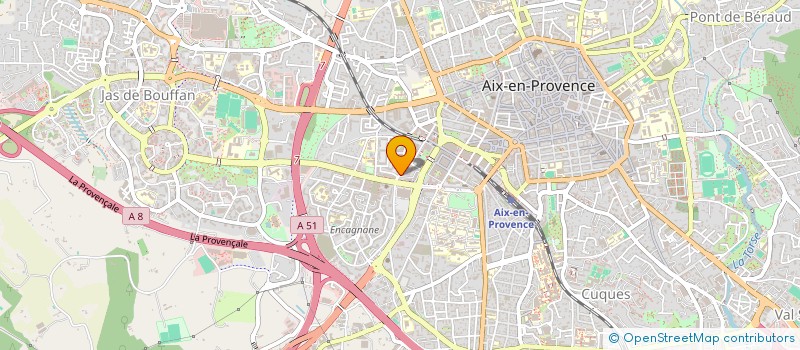 localisation de l'entreprise MADAME SUZANNE MOUREN à AIX-EN-PROVENCE