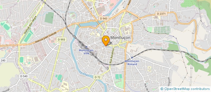 localisation de l'entreprise MADAME SUZANNE MUSTAFA à MONTLUCON