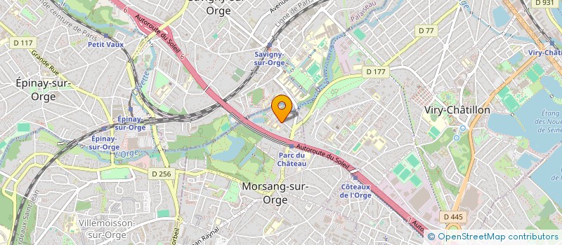 localisation de l'entreprise MADAME SUZANNE NGUH  MORSANG-SUR-ORGE