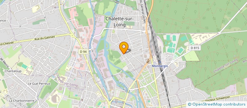 localisation de l'entreprise MADAME SUZANNE NINA ZOBO PEMBET à CHALETTE-SUR-LOING