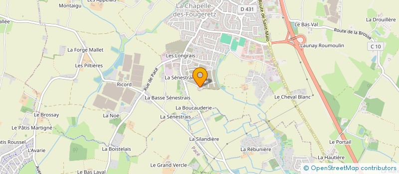 localisation de l'entreprise MADAME SUZANNE NOEL à MELESSE