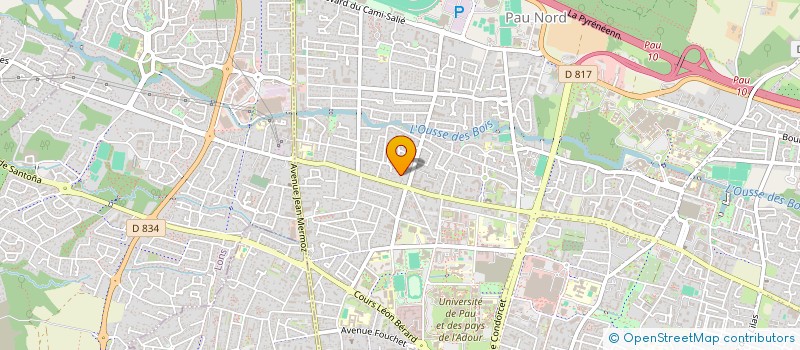 localisation de l'entreprise MADAME SUZANNE NOIRIE à PAU