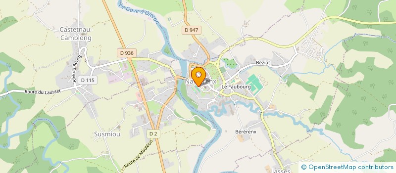 localisation de l'entreprise MADAME SUZANNE NOYER à NAVARRENX