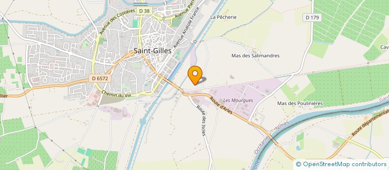 localisation de l'entreprise MADAME SUZANNE ORELLANA  SAINT-GILLES