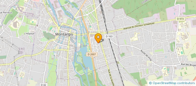 localisation de l'entreprise MADAME SUZANNE PERNATON à MONTARGIS