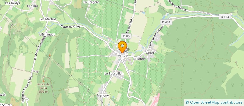 localisation de l'entreprise MADAME SUZANNE PERRAUD  CHEVAGNY-LES-CHEVRIERES