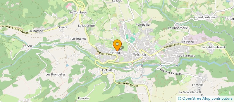 localisation de l'entreprise MADAME SUZANNE PHILIDET à PELUSSIN