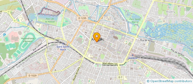 localisation de l'entreprise MADAME SUZANNE PIEDELOUP à AMIENS