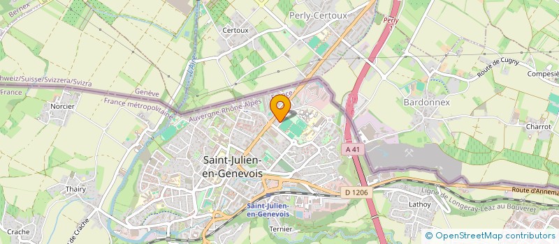 localisation de l'entreprise MADAME SUZANNE PIERRET à SAINT-JULIEN-EN-GENEVOIS