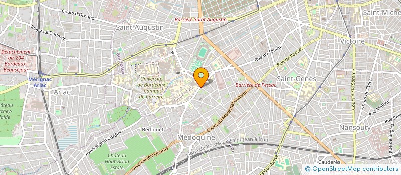 localisation de l'entreprise MADAME SUZANNE PIMPIN  BORDEAUX