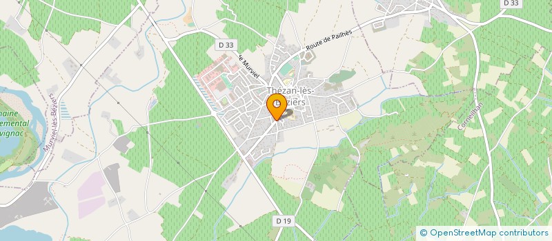 localisation de l'entreprise MADAME SUZANNE PLANA  THEZAN-LES-BEZIERS