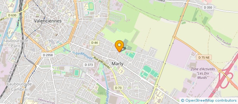 localisation de l'entreprise MADAME SUZANNE POLY à MARLY