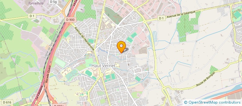 localisation de l'entreprise MADAME SUZANNE POMARES à PERPIGNAN