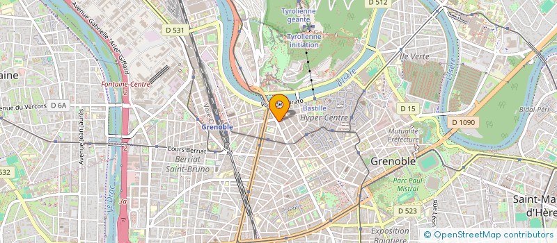 localisation de l'entreprise MADAME SUZANNE PORTER à GRENOBLE