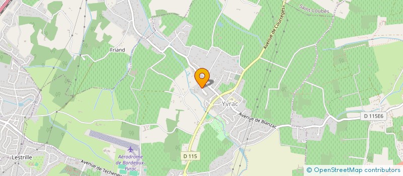 localisation de l'entreprise MADAME SUZANNE POUQUET  YVRAC