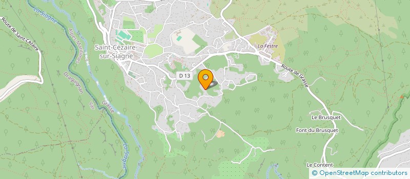 localisation de l'entreprise MADAME SUZANNE POWELL à SAINT-CEZAIRE-SUR-SIAGNE