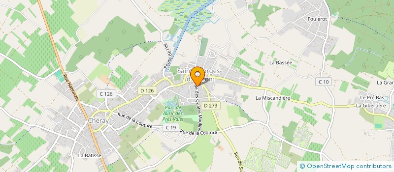 localisation de l'entreprise MADAME SUZANNE PROZ à SAINT-GEORGES-D'OLERON