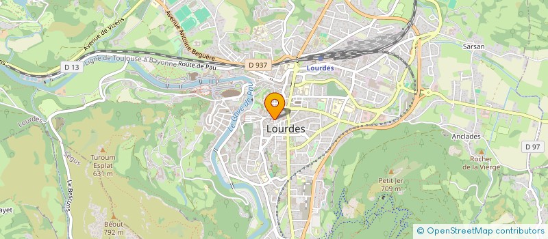 localisation de l'entreprise MADAME SUZANNE QUEMERAIS à LOURDES