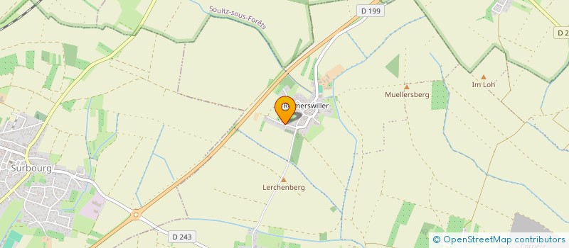 localisation de l'entreprise MADAME SUZANNE RACK à BETSCHDORF