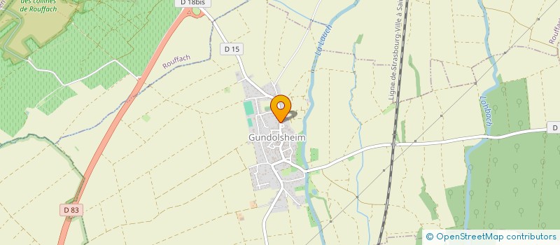 localisation de l'entreprise MADAME SUZANNE RIBER  MUNWILLER