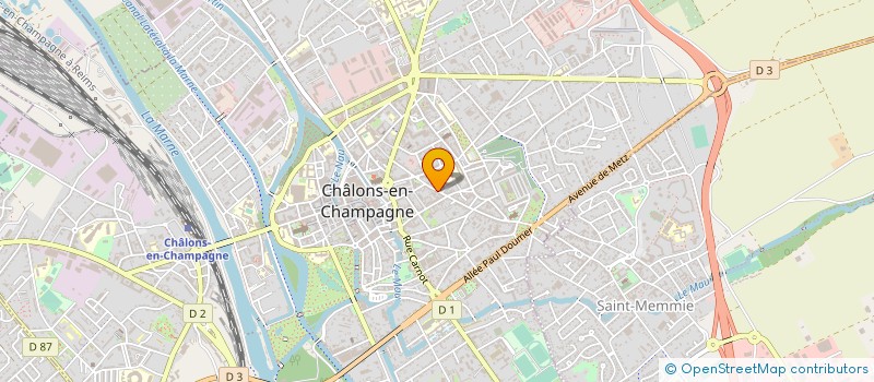 localisation de l'entreprise MADAME SUZANNE RODRIGUES à CHALONS-EN-CHAMPAGNE