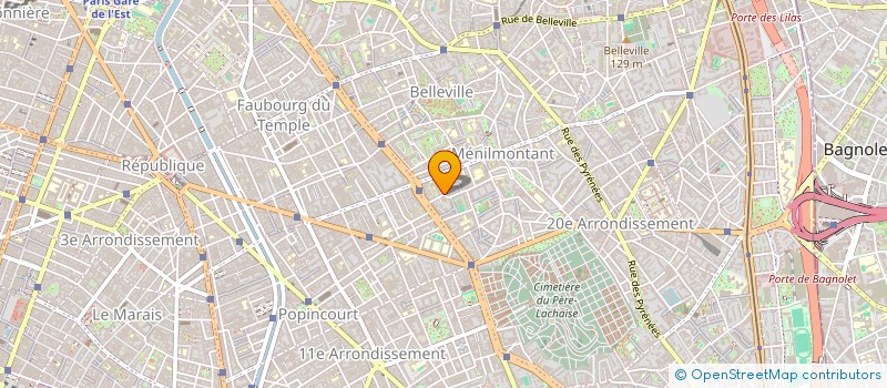 localisation de l'entreprise MADAME SUZANNE ROSAS  PARIS